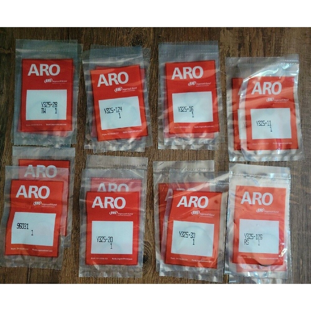 INGERSOLL RAND ARO O-ring Lot Y325-30 Y32520 Y32516 Y325124 Y32516 Y32511 Y32528